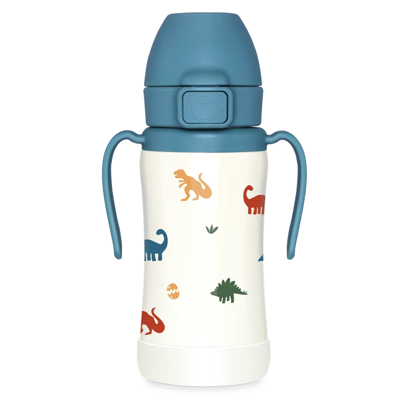 Rozsdamentes termo itatópoharak — Dino, 300 ml