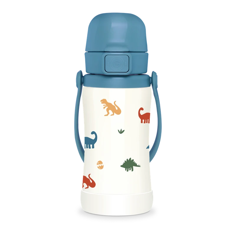 Gyerek tumblerek — Dino, 300 ml · rozsdamentes