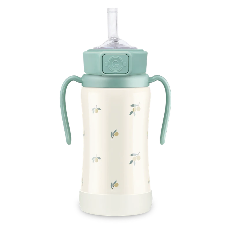 Rozsdamentes termo itatópoharak — Olive, 300 ml