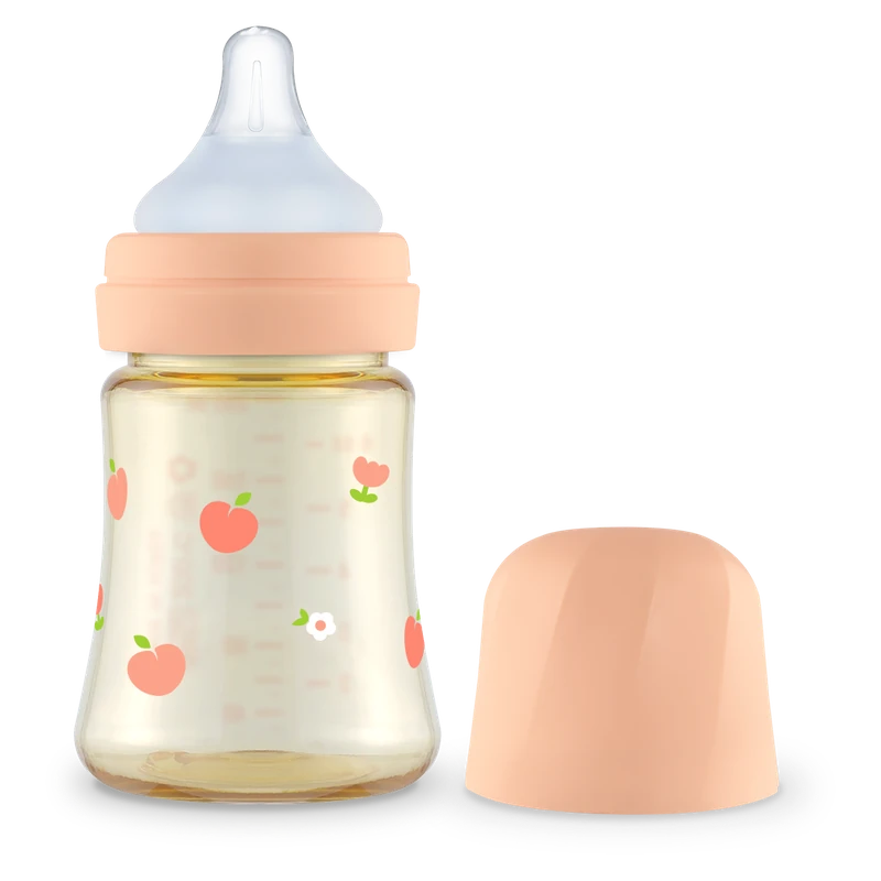 PPSU cumisüvegek — Peach Flower, 200 ml