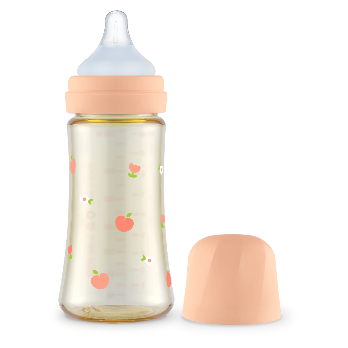 PPSU cumisüvegek — Peach Flower, 300 ml